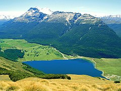 Diamond Lake, Paradise, New Zealand